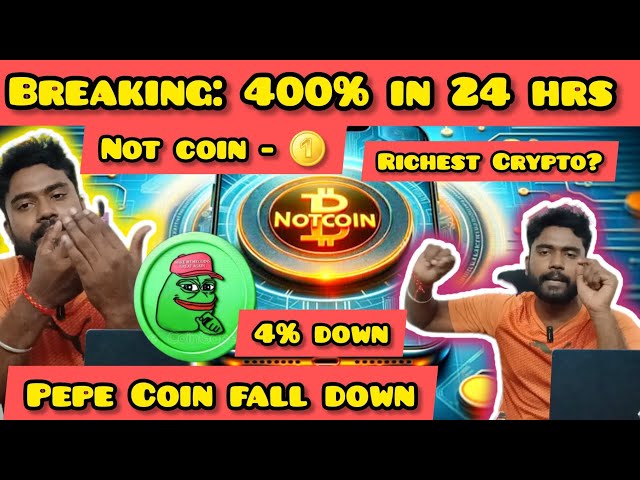 속보: 24시간 만에 400% 상승 - 충격적인 코인 아님 - crypto தமிழ் - PEPE 20억 매도 😱