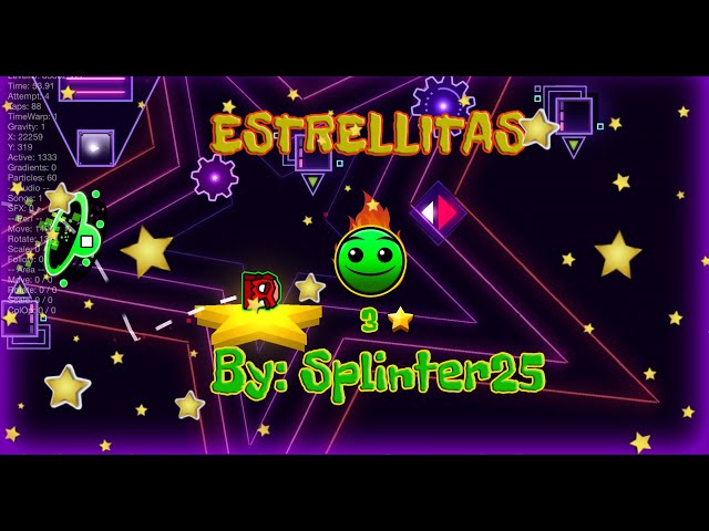 Haz "스팸" para la coin | Estrellitas 작성자: Splinter25 | 지오메트리 대쉬!!!