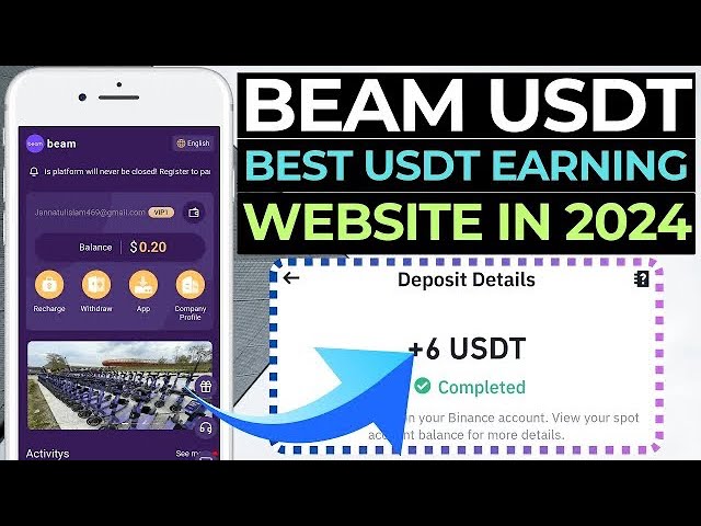 新しい Usdt マイニング サイト 2024 | 2024 年ベスト USDT 投資サイト | 2024 年の今日の USDT コイン獲得プラットフォーム