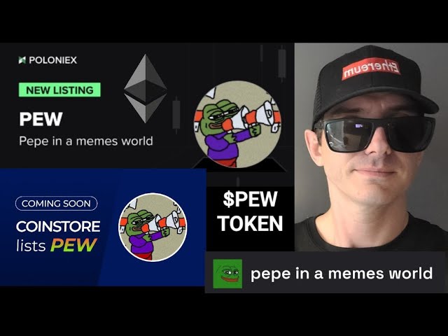 $PEW - MEMES 世界代幣加密貨幣中的 PEPE 如何購買 PEW SOL SOLANA POLONIEX BITMART RAYDIUM