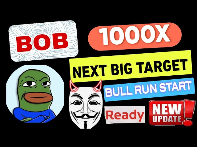 BOB トークン 1000x 対応ビッグポンプ | BOBトークン大手取引所上場 | BOB トークン最新ニュース更新 2024