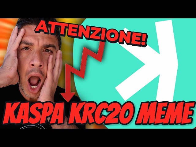 KASPA ATTENTION! $KAS and Meme Token on KRC20! What happens!