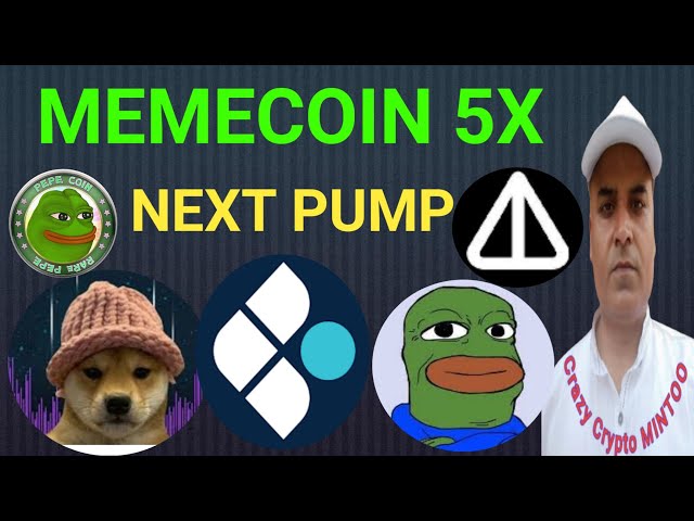 MEME COIN NEXT POMPE 5X, PEPE, WIF, BOB, NOT, BREET || Fou Crypto Mintoo