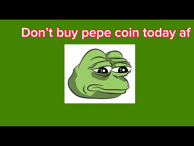 pepe coin news today ll don’t buy today pepe coin 😞ll pepe coin price prediction ll pepe coin update