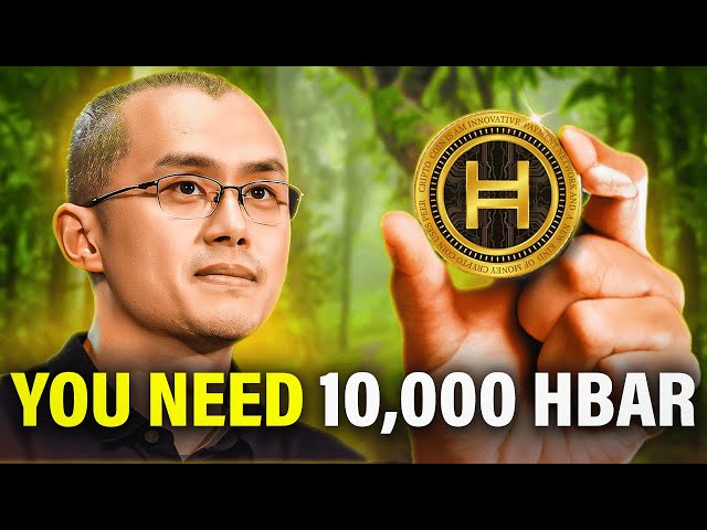 오늘 HBAR에 1000달러를 투자하면 인생이 바뀔 것입니다! CZ BINANCE CEO 2024 가격 예측