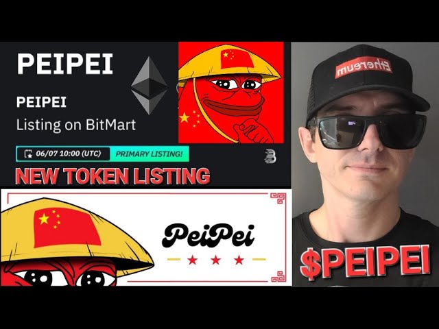 $PEIPEI - PEIPEI TOKEN CRYPTO PIÈCE COMMENT ACHETER CHINOIS PEPE MEME ETH ETHEREUM BITMART UNISWAP CHINE