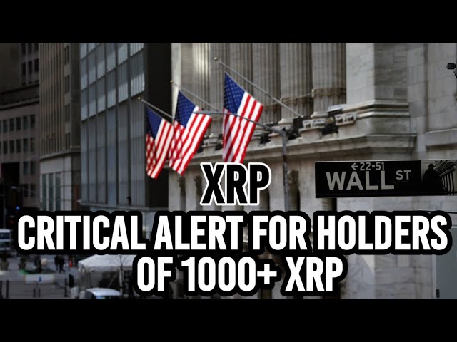 瑞波 XRP - 華爾街的目光都在關注您的 XRP！ （貝萊德預測估值為 10,000 美元！）