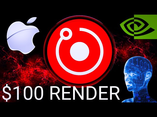 RENDER + APPLE MAJOR AI ANNOUNCEMENT TOMORROW? This Will Pump RNDR to New Highs… RNDR AI Altcoin