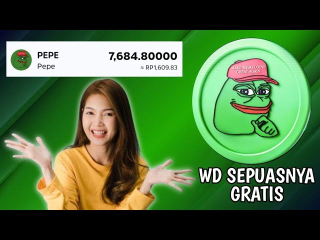 ENTREZ À NOUVEAU 7684 PIÈCES PEPE !! Le site Web producteur de cryptographie le plus légitime, inscrivez-vous directement auprès de WD