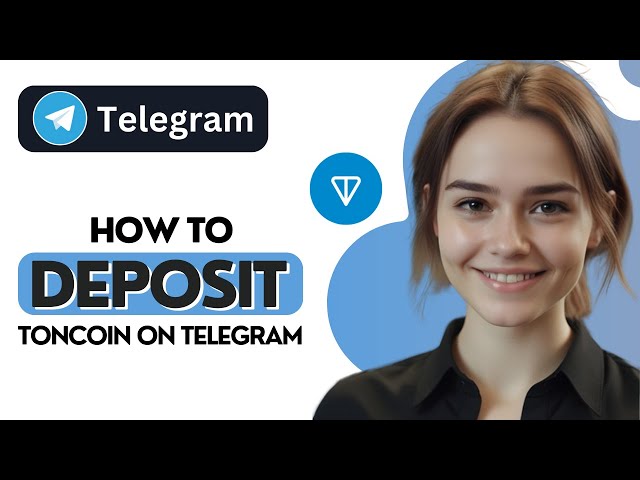 Comment DÉPOSER Toncoin ($TON) sur Telegram Wallet