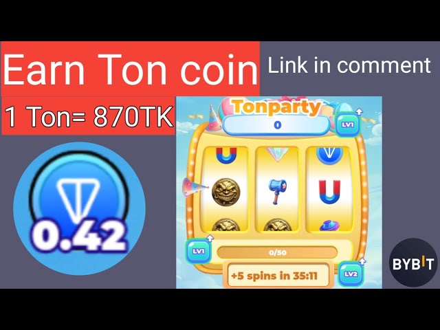 Earn Ton coin 7$ per coin | Earn 850 BDT per day | new mining project