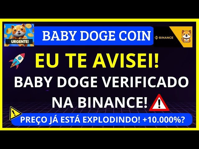 BABY DOGE COIN 🚨URGENT🚨 I WARNED YOU! BABY DOGE APPEARING ON BINANCE! INVEST IN BABYDOGE +10,000%