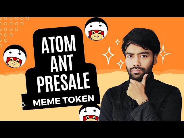 💲💰ATOM ANT TOKEN 🔥 NEXT MEME TOKEN 🔥 PRESALE ON PINSALE🔥