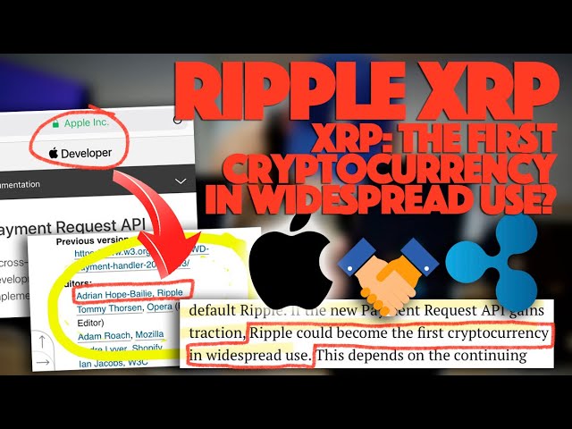 Ripple XRP: Could Apple’s Apple Pay Update Make XRP The First Crypto In Widespread Use?