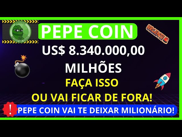 PEPE COIN 🚨URGENT🚨 FAITES CECI OU VOUS SEREZ OUT !