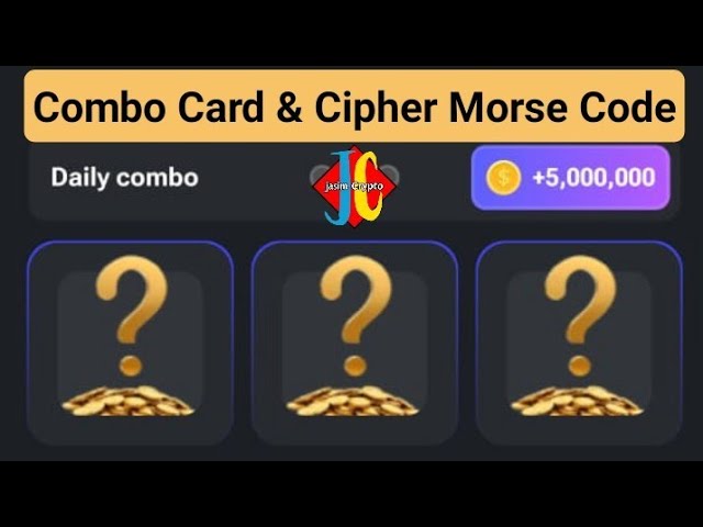 Combo Card & Cipher Morse Code 13th June, 2024 | 5000000 Token Free Claim | Hamster Kombat