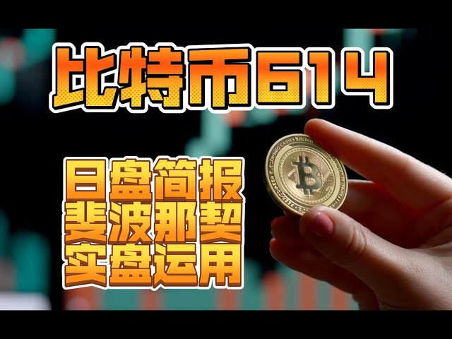 614︱BTCBitcoin︱アジア正午︱フィボナッチリトレースメントツールを使用した仮想通貨正午のブリーフィング 実際の使用法