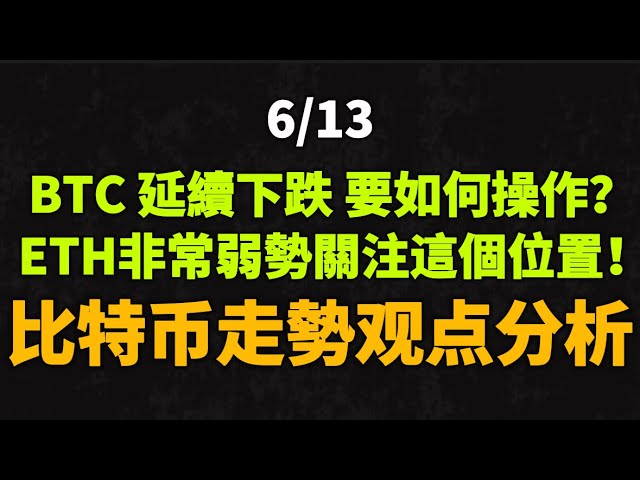 CPI數據結束後BTC該如何繼續下跌？ ETH很弱，注意這個位置！ SMC智能錢、ICT交易策略、指標分析、形態分析