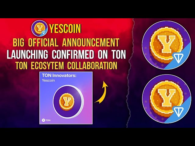 YES COIN LAUNCHING ON TON BLOCKCHAIN OFFICIALLY ANNOUNCED #yescoin #yescommunity