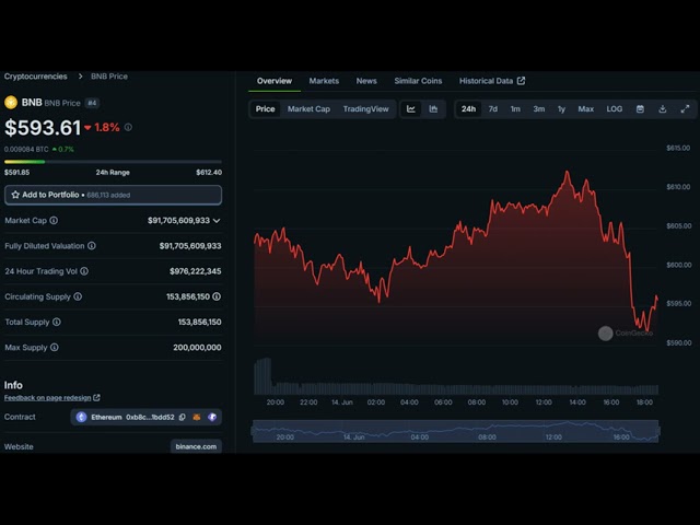 L'ancien PDG de Binance, CZ, détiendrait 64 % de l'offre de BNB