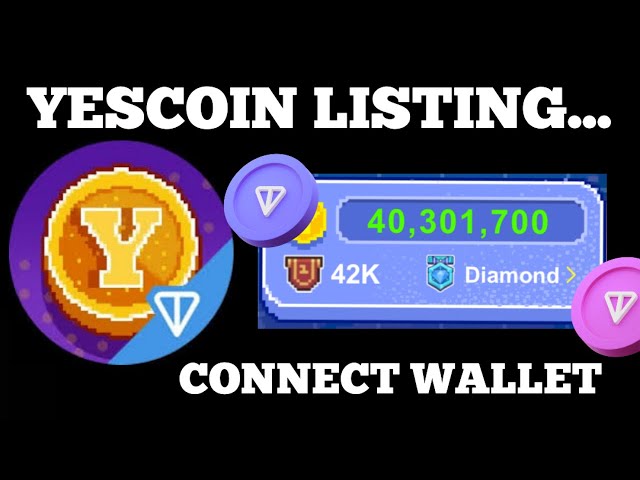 햄스터 1마리 = $0.15 | Ton 블록체인에 Yescoin 상장 | Yescoin Wallet Connect 이온