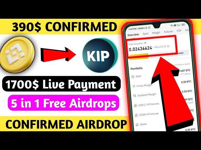 Claim 390$ Unlimited | KIP , GM , BNB Airdrop | Live 1700$ Payment Proof @cryptowithhilari