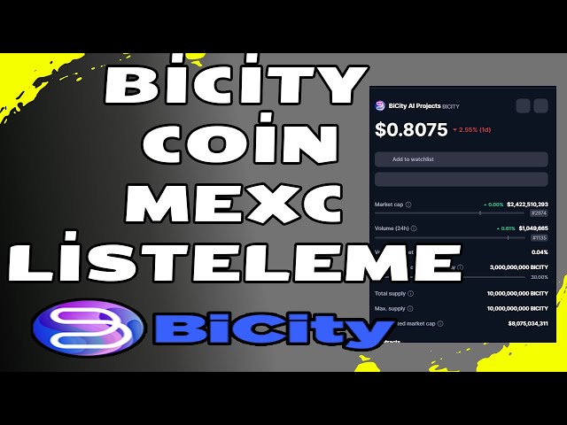 BICITY COIN BREAKING NEWS Die BICITY MEXC-LISTE MÜSSEN SIE BEACHTEN, WENN SIE BICITY #bicity #vorverkauf KAUFEN WERDEN