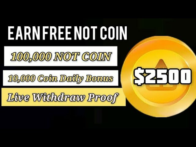 Earn 2500$ free without investments | Earn 100000 NOT coin from telegram mining | Free mining app