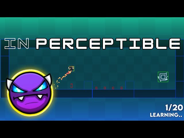 "In Perceptible" par Bjh6078 [avec pièce de monnaie] (Platformer Demon) | Géométrie Dash 2.2