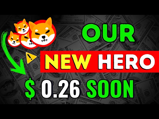 SHIBA INU: ONE AND ONLY OUR NEW HERO SENDING SHIBA INU TO $0.26 SOON! SHIBA INU COIN NEWS PREDICTION