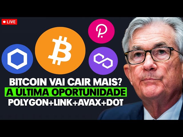 BITCOIN TODAY: WILL IT FALL MORE? MATIC POLYGON+LINK+UNISWAP - CRYPTOCURRENCIES - ANALYSIS TODAY!