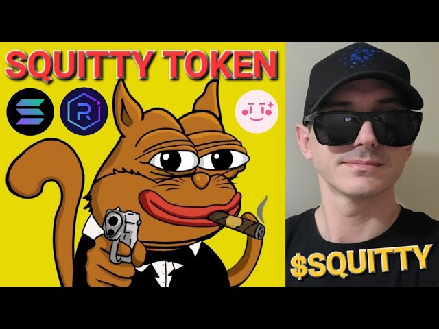 $SQUITTY - SQUITTY TOKEN PRESALE CRYPTO COIN HOW TO BUY SOL SOLANA RAYDIUM PINKSALE MEME JUPITER NEW