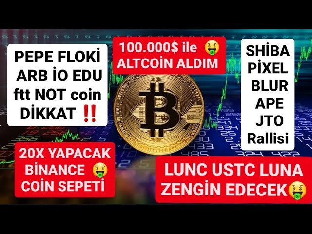 BINANCE COIN BASKET THAT WILL MAKE 20X🚨PİXEL BLUR APE JTO RALLY🚨PEPE FLOKİ ARB İO EDU SUİ NOT COİN ATTENTION