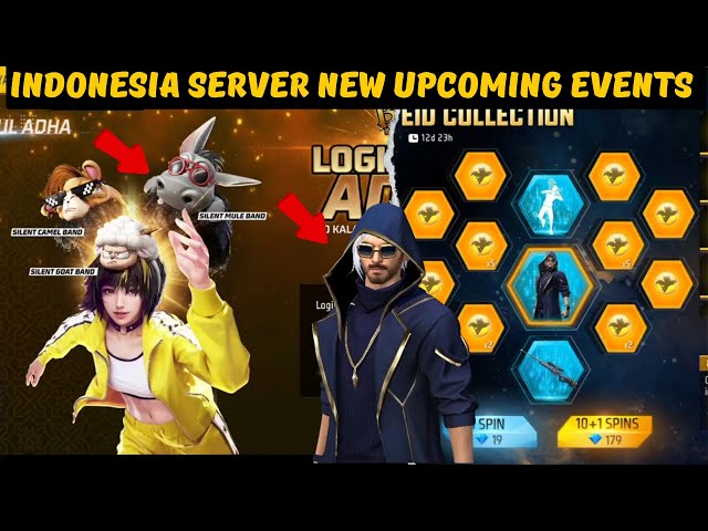 Indonesia Server Free Incubator Voucher & New Token Ring Event 🔥 ff indonesia server new event today