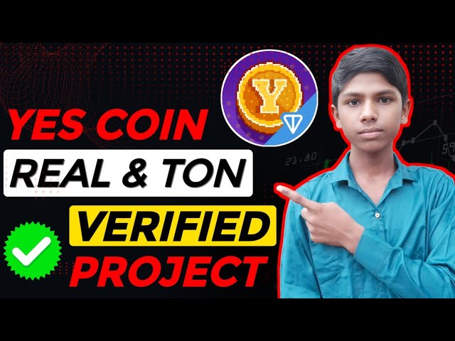 Yes Coin 🪙 Real & Ton Verified Project | Full Guide | Yes Coin Real Or Fake | Real Yes Coin #yescoin