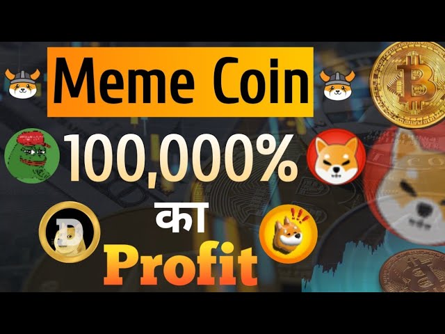 Meme Coin - 100000% का 利潤 ||柴犬 ||弗洛基||佩佩||邦克||狗狗幣