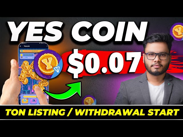 YesCoin - $0.07 on 15th July Listing Date Confirmed? Yes Coin Withdraw