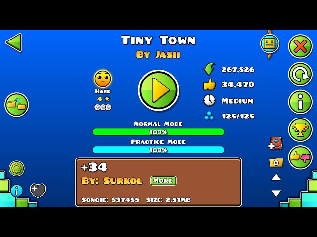 Tiny Town [All Coin] von Jasii (240 fps)