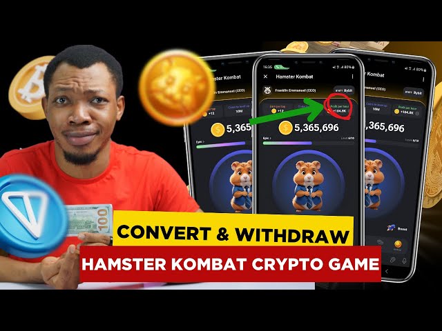 $HMSTR 토큰 출금 및 전환 || HAMSTER KOMBAT A부터 Z까지 전체 가이드 2024