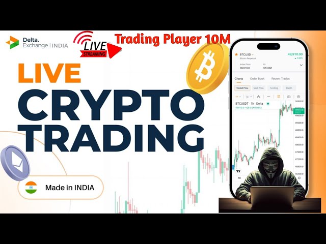 Live Crypto Trading || Bitcoin Live || Delta Exchange India