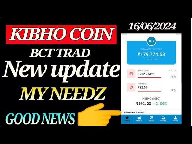 #kibho coin Latest update by CMD Sir #good news bct exchange #Kibho My Needz।