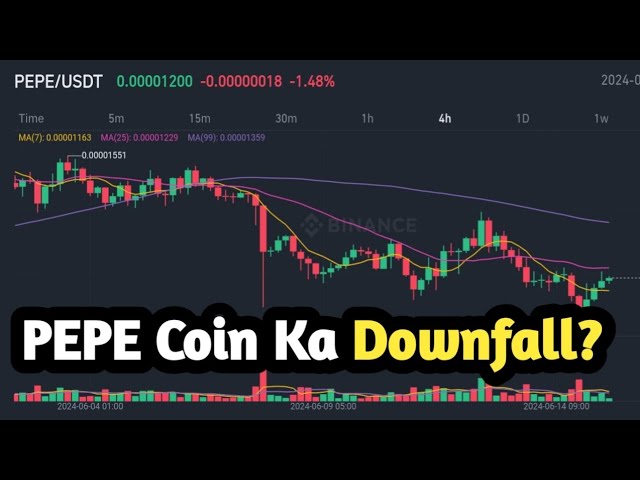 La chute de Pepe Coin