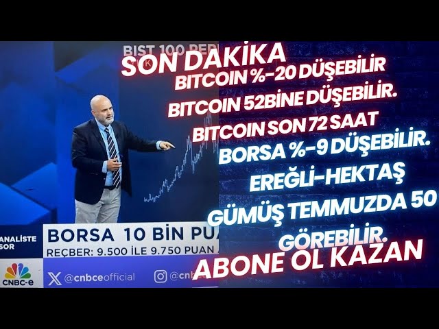 比特幣可能下跌-20%。股市可能下跌-9%。白銀價格預計在 7 月創下新紀錄。埃雷格利-赫克塔..