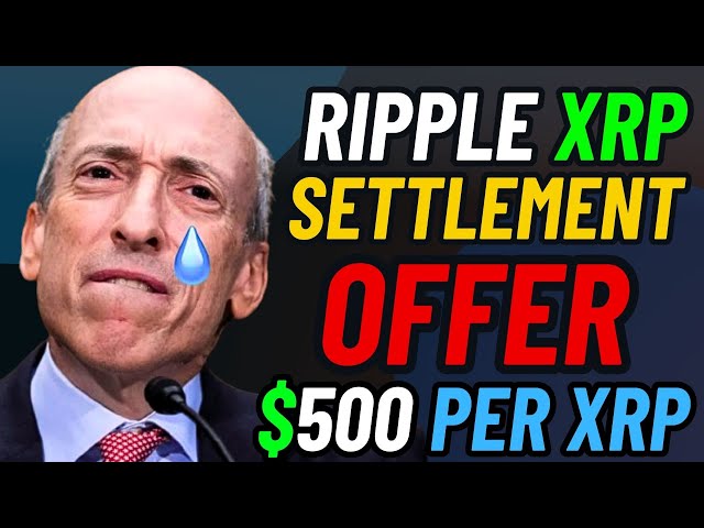 SEC OFFERS SETTLEMENT WITH RIPPLE CEO 🚀 $500.29 PER XRP!!