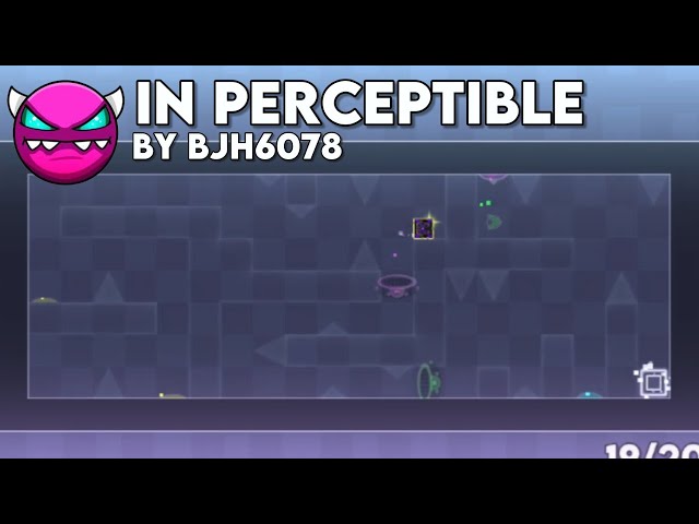 « In Perceptible » par Bjh6078 (avec pièce de monnaie) | Géométrie Dash 2.2