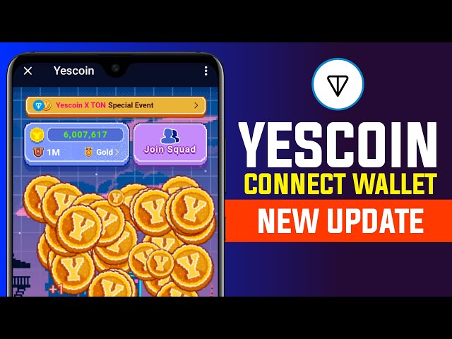 올바른 지갑과 연결 | Yescoin 월렛커넥트 | Yescoin에서 Ton Wallet을 연결하는 방법