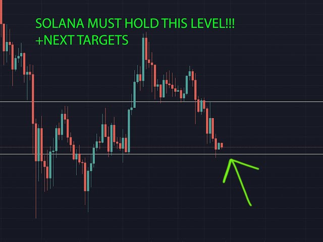 SOLANA SOL DOIT MAINTENIR CE NIVEAU !!! ANALYSE DES PRIX PRÉDICTION DES PRIX