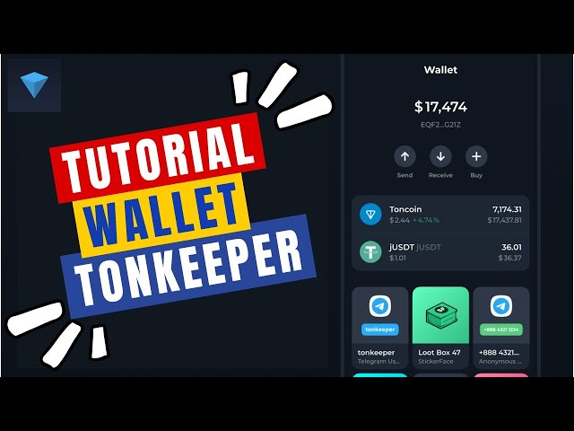 Complete Tutorial for Wallet TON TONKEEPER !! How to Use, Trade, Swap, Access dApps, etc