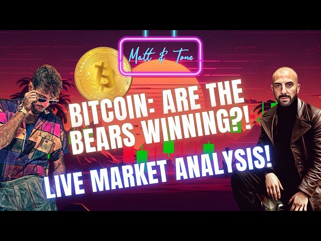 BITCOIN DUMP!-WILL THE BEARS WIN?!