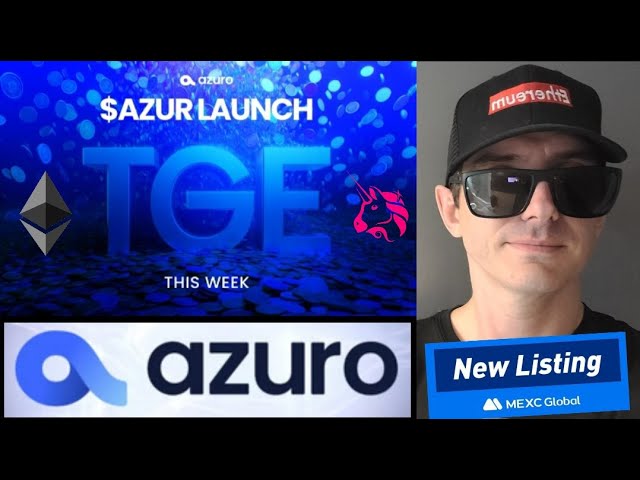 $AZUR - AZURO FINANCE TOKEN CRYPTO COIN COMMENT ACHETER MEXC GLOBAL ETH PROTOCOL ETHEREUM UNISWAP GATE